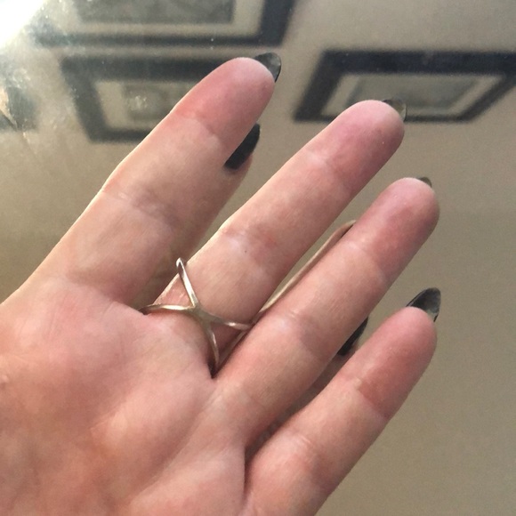 🌸 14 karat gold plated Ring over sterling silver - Picture 2 of 3